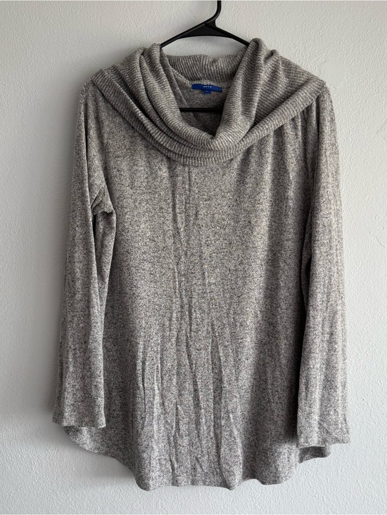 Apt. 9 Sweaters - Apt.9 Cozy Gray Cowl Neck Women's Sweater - Size XL